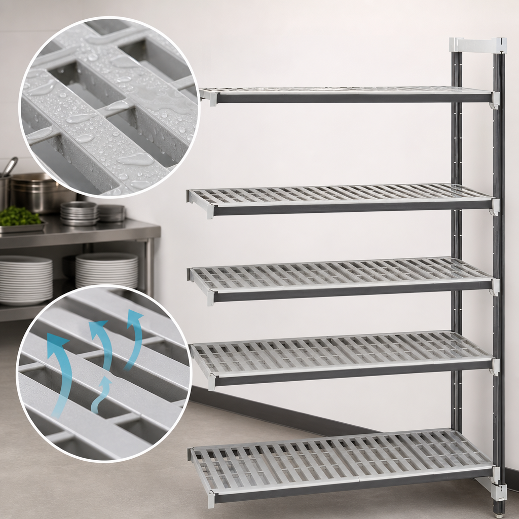 Vented Shelf Plates