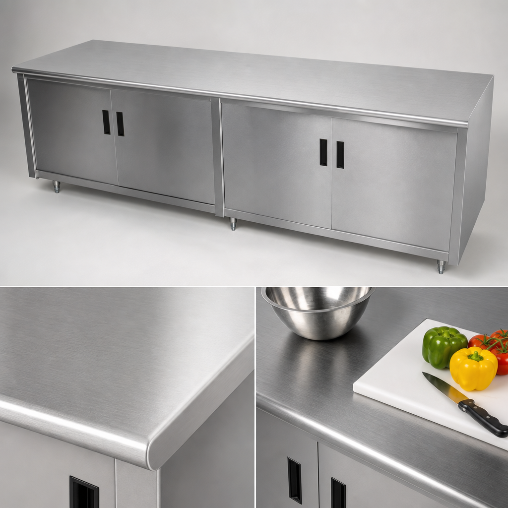 14 Gauge 304 Stainless Steel Top