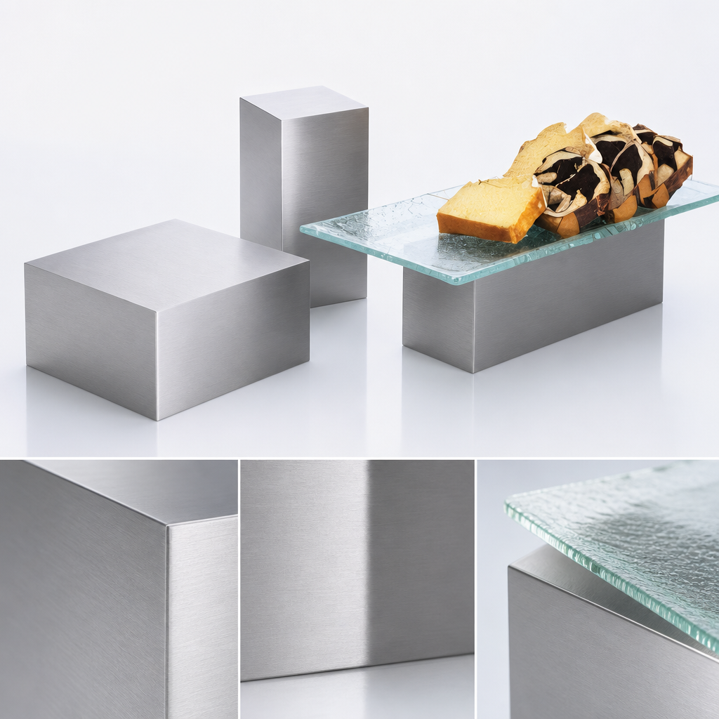 Brushed Stainless Steel Construction