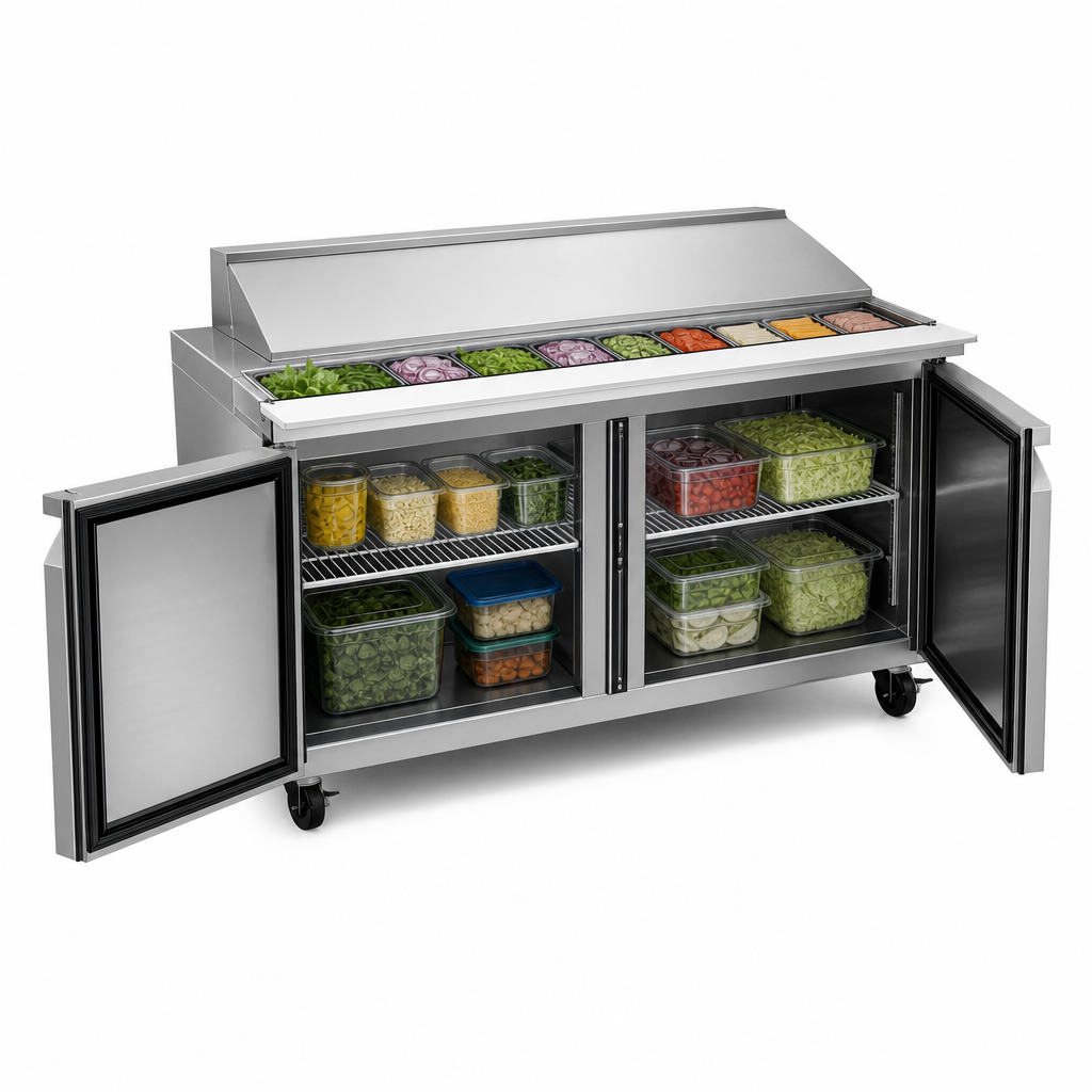 Two-Section Storage Cabinet