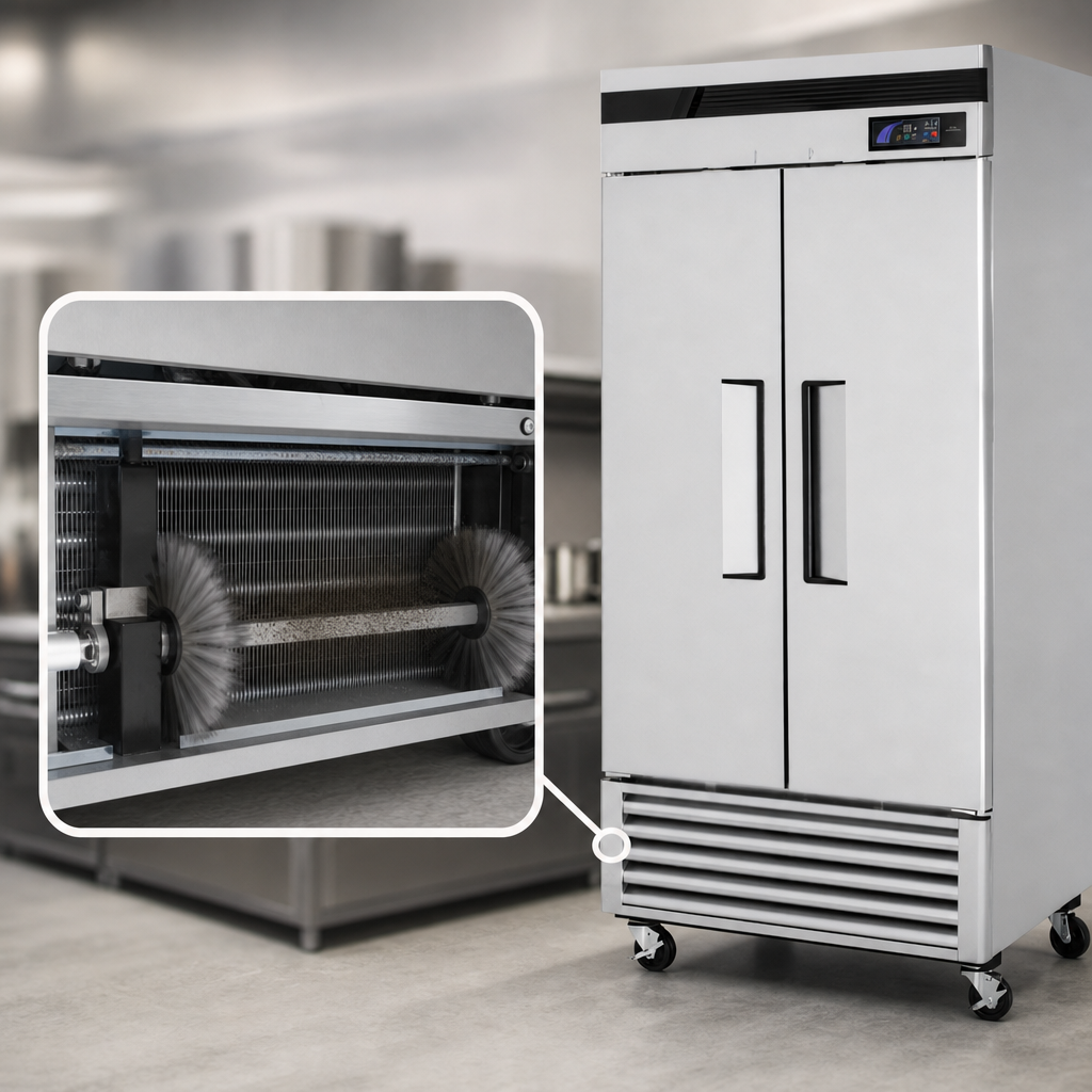 Self-Cleaning Condenser