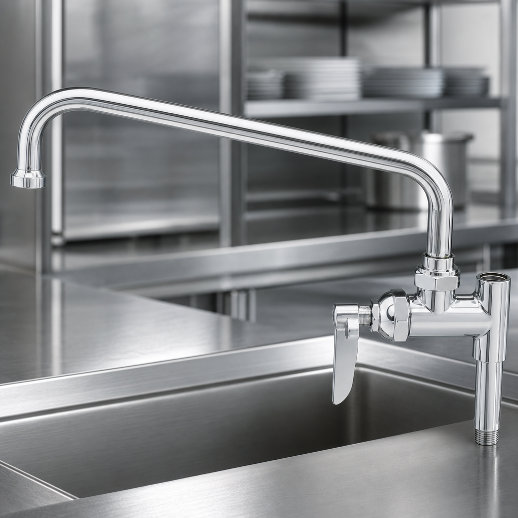 Chrome-Plated Brass Body