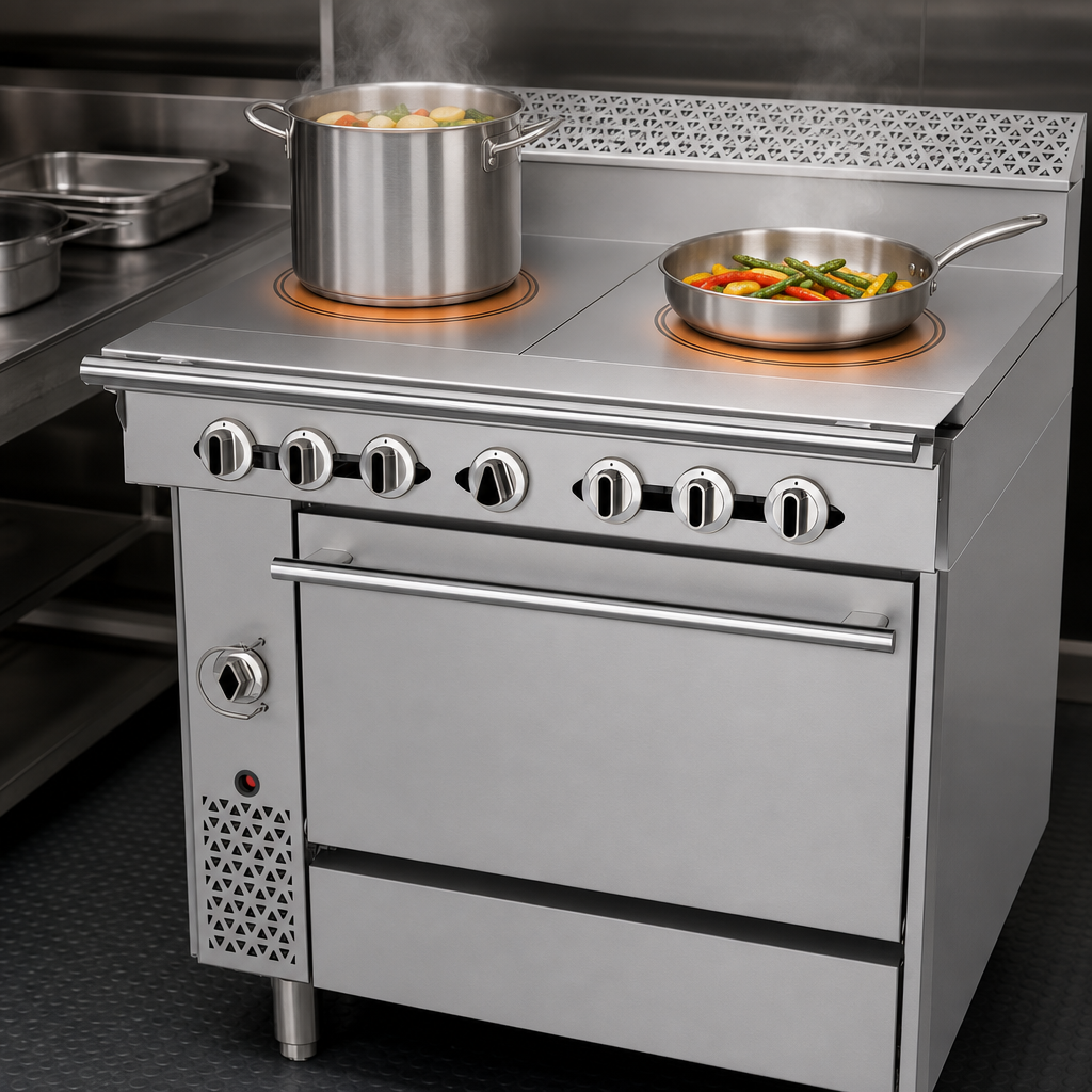 Two 18-Inch Front-Fired Hot Tops
