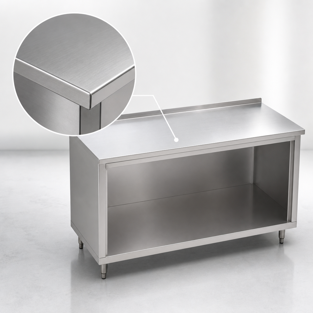 16-Gauge Type 300 Stainless Steel Top