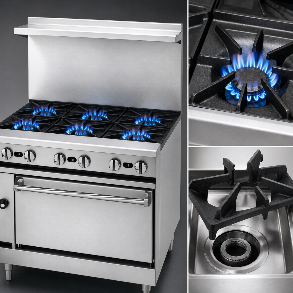High-Output Open Burners