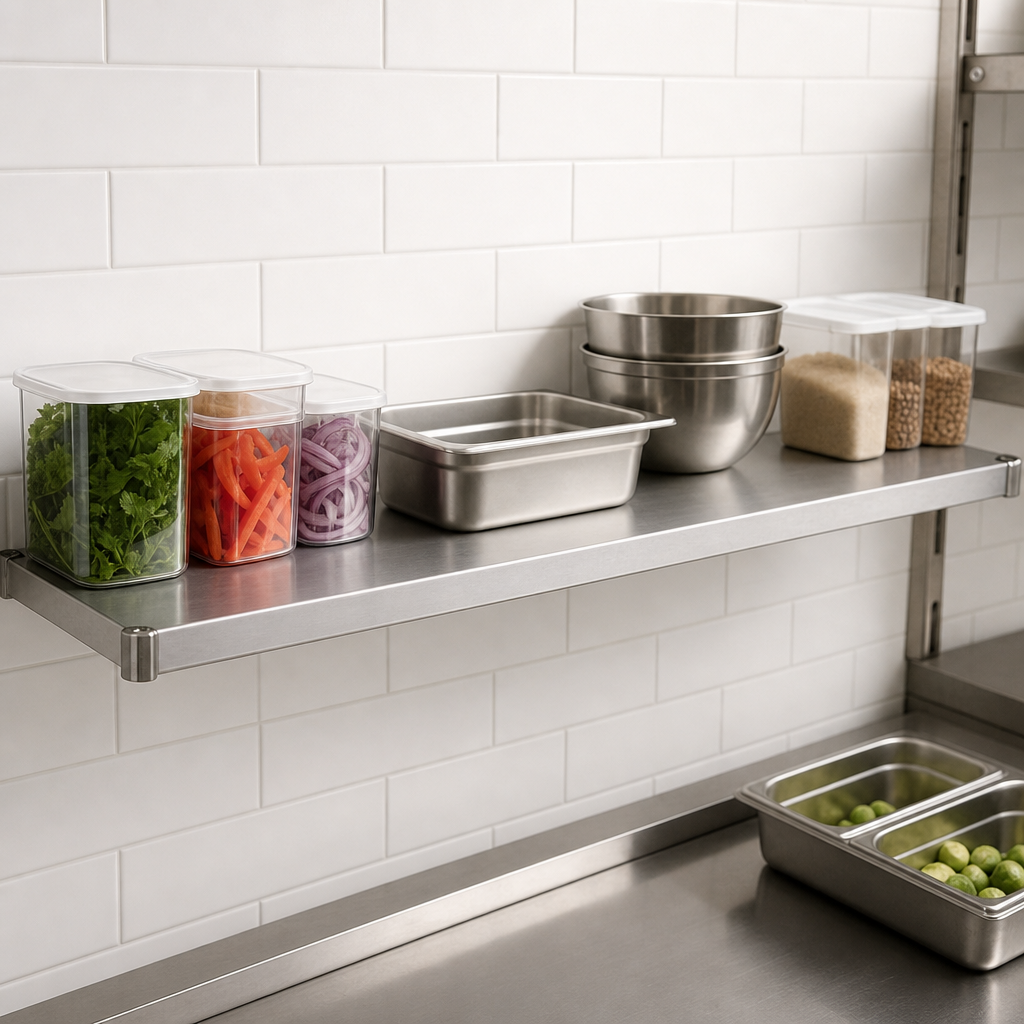 Solid Shelf Surface