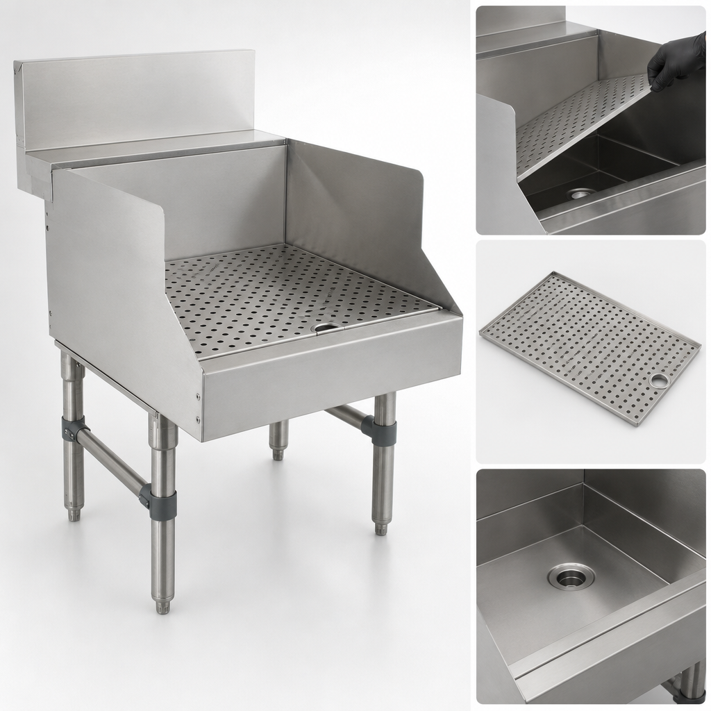 Removable Perforated Drain Pan