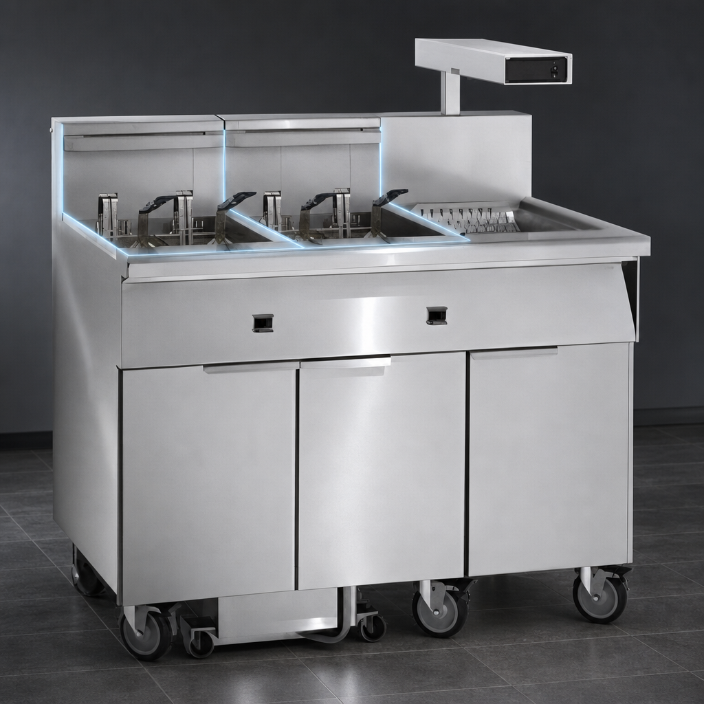 Dual 50-Lb. Fry Tanks