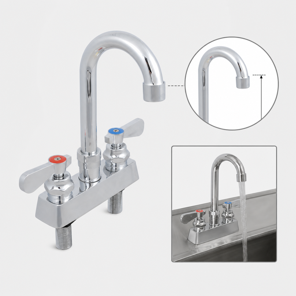 3-Inch Gooseneck Spout