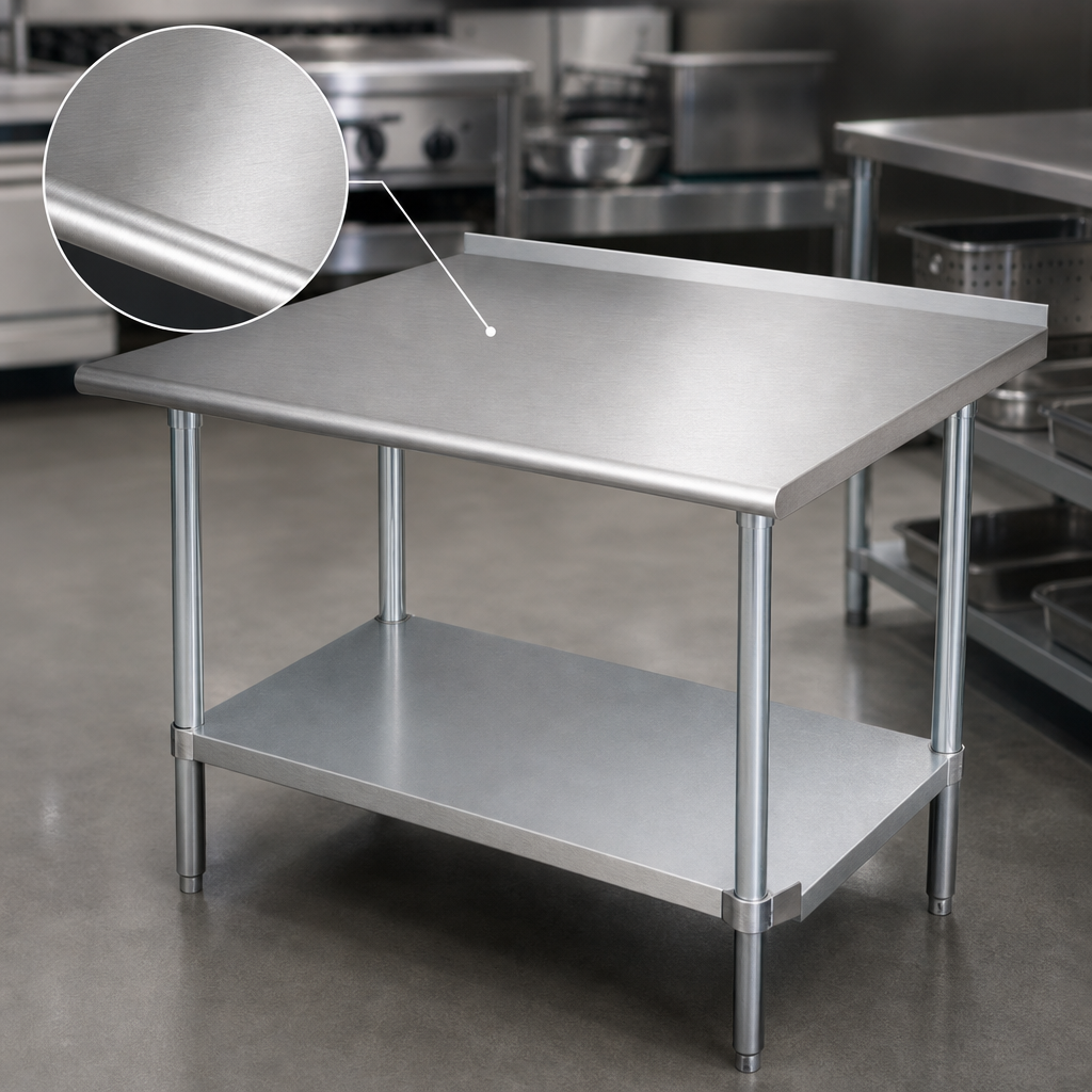 16-Gauge 430 Stainless Steel Top