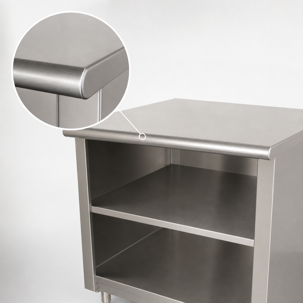 Sanitary Rolled Front Rim
