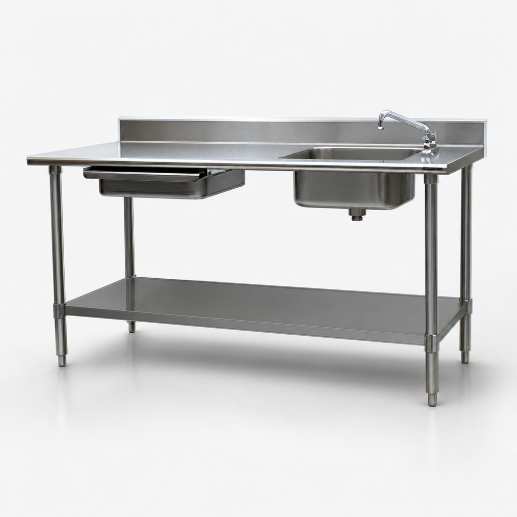 Right Sink / Left Drawer Layout