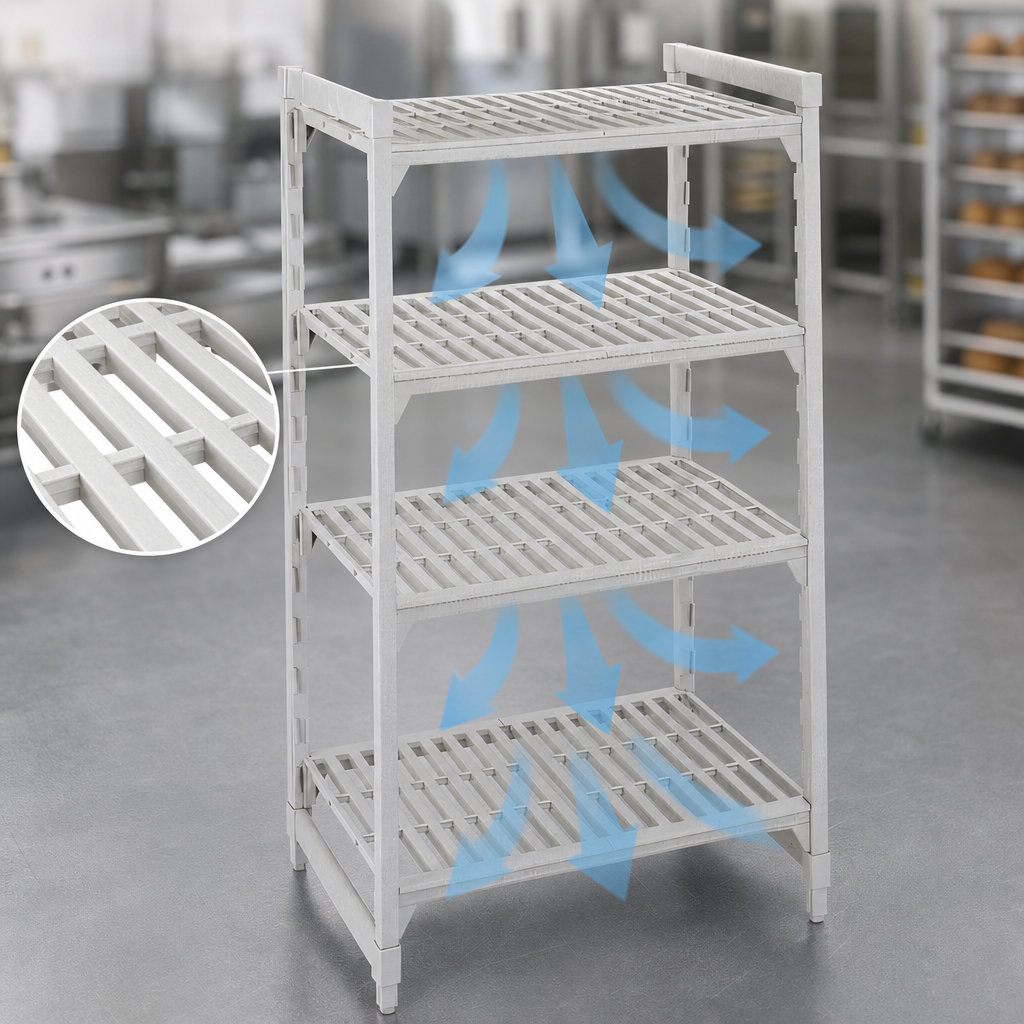 Vented Shelf Plates