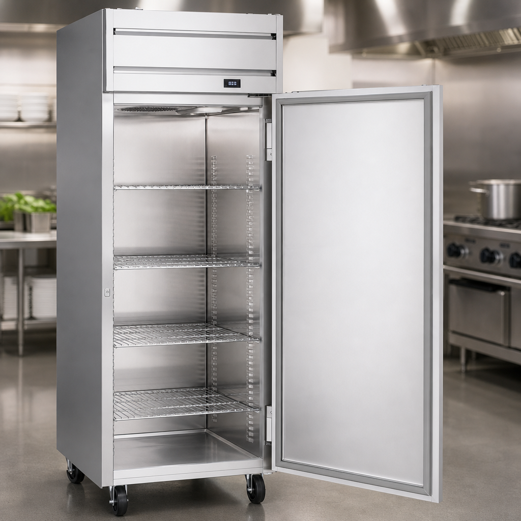 Full-Height Hinged Solid Door