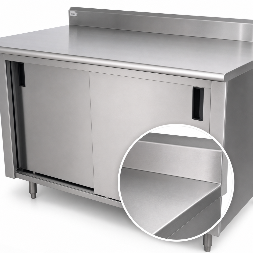 16 Gauge 304 Stainless Steel Top