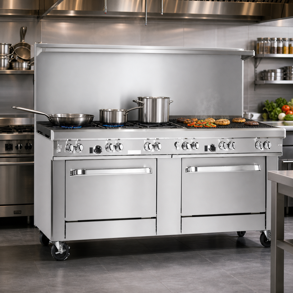 Heavy-Duty 72-Inch Range