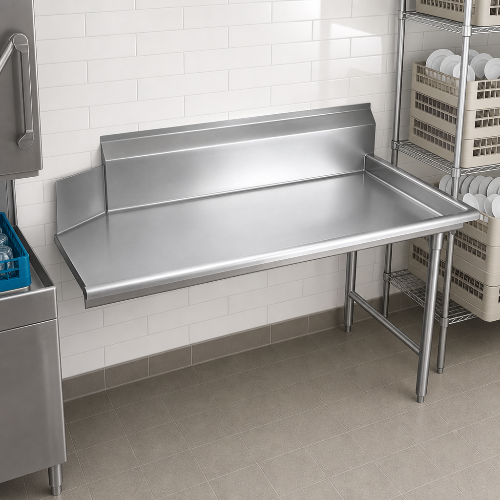 Straight Clean Dishtable