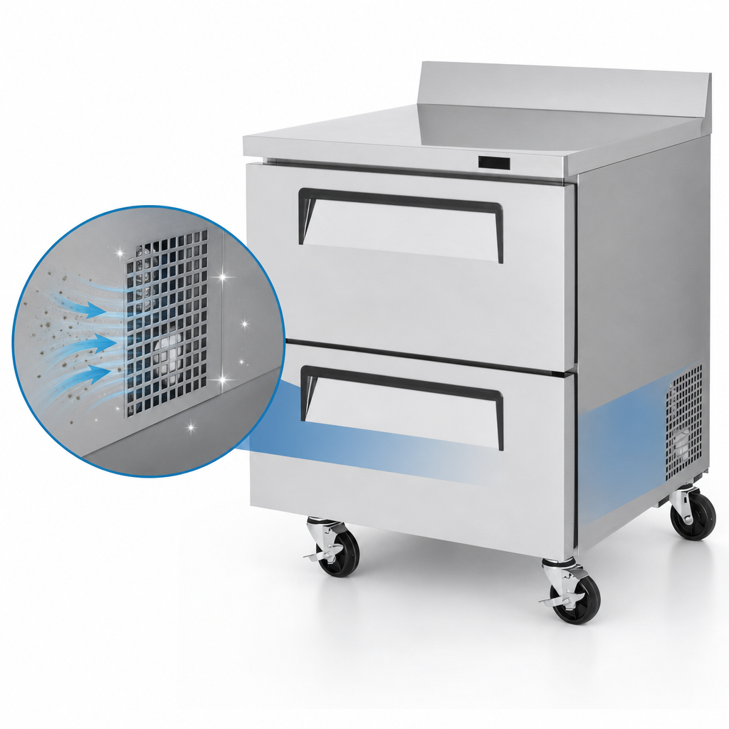 Self-Cleaning Condenser