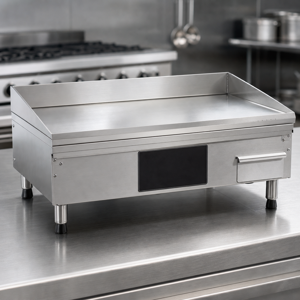 7-Gauge Stainless Steel Cooking Surface
