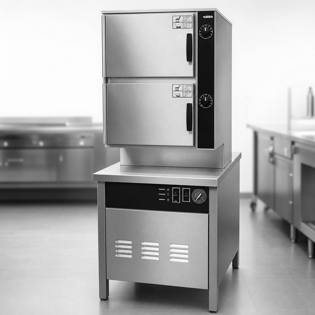 Twin Stainless Steel Compartments
