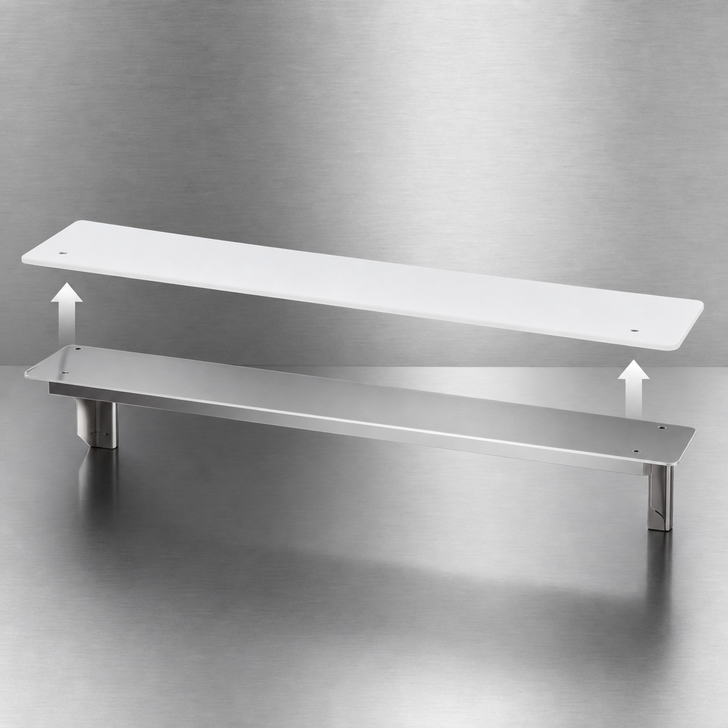 Removable White Poly Board