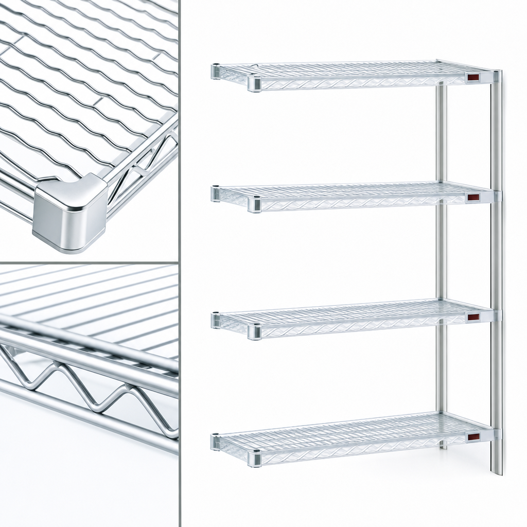 Patented QuadTruss® Shelf Design