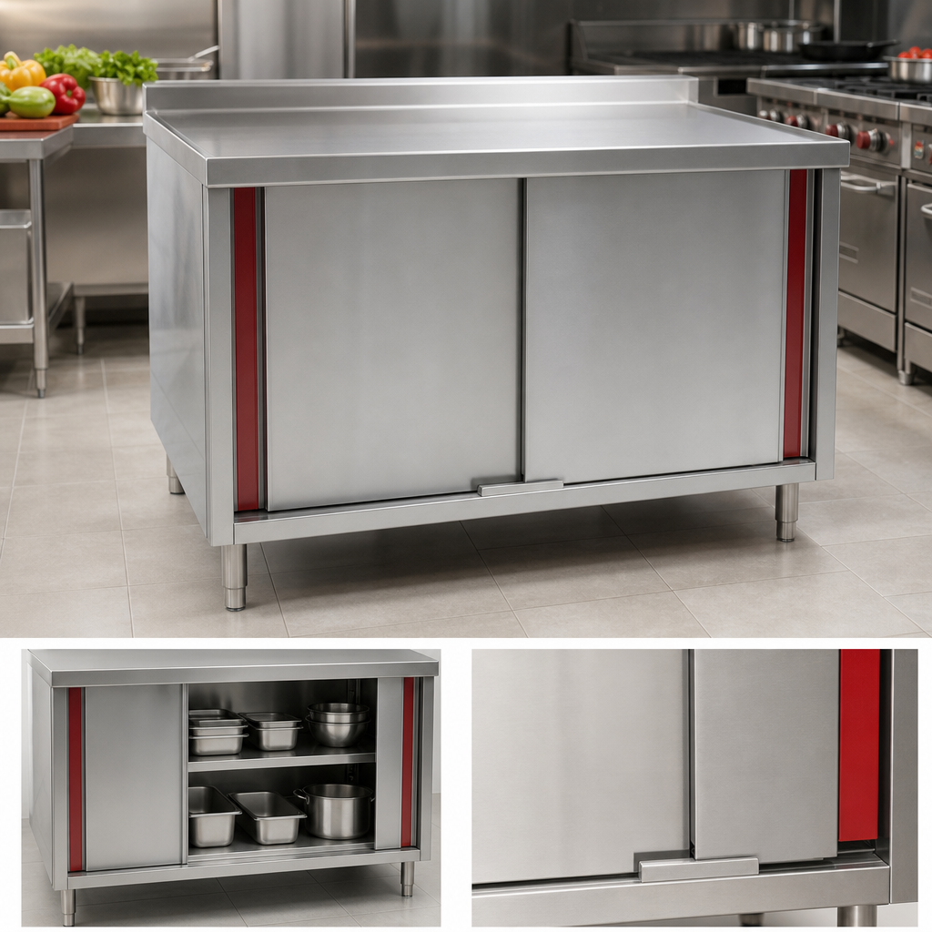 Sliding Door Cabinet Base