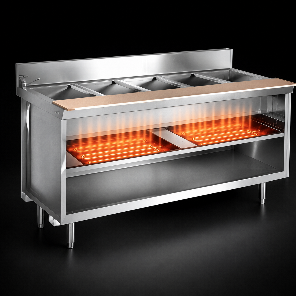 Dual Heater Water Bath Design