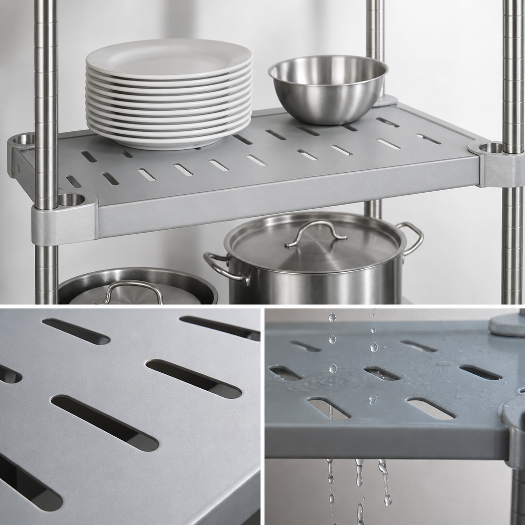 Louvered Shelf Top
