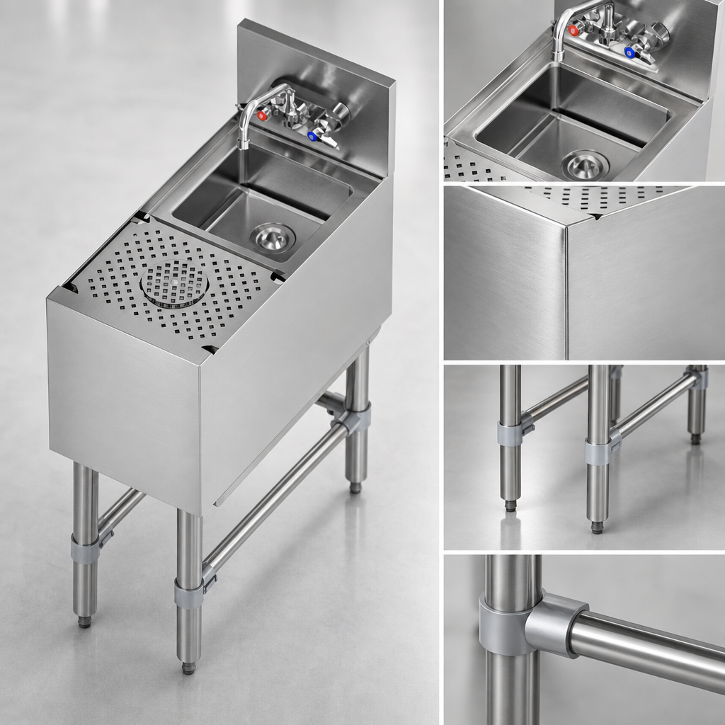 Heavy-Gauge Stainless Steel Construction