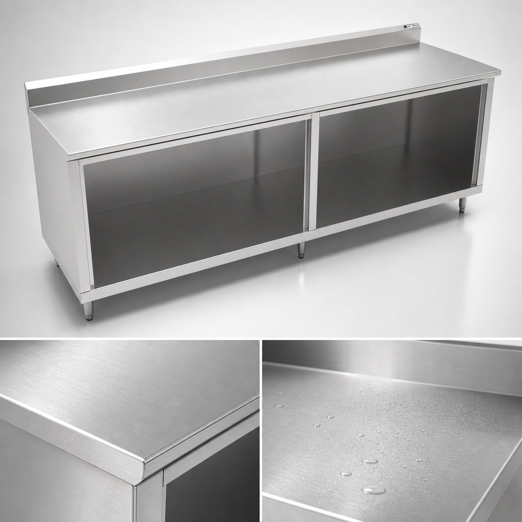 14 Gauge 300 Series Stainless Steel Top