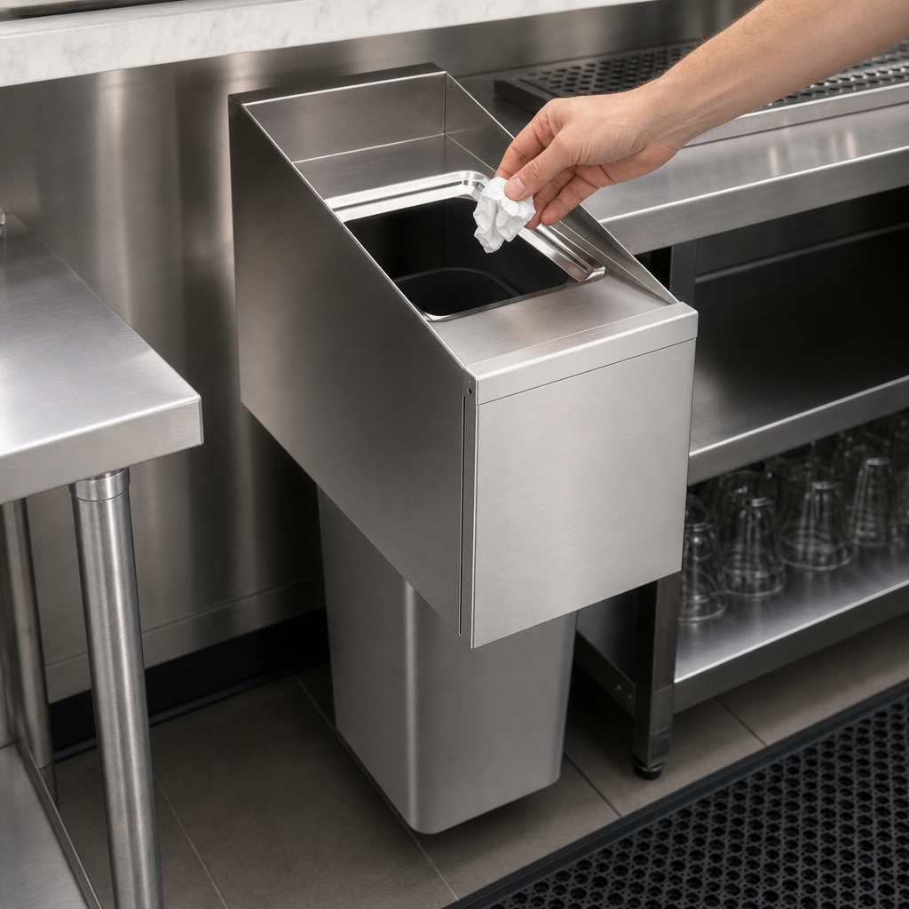 Top Trash Disposal Opening