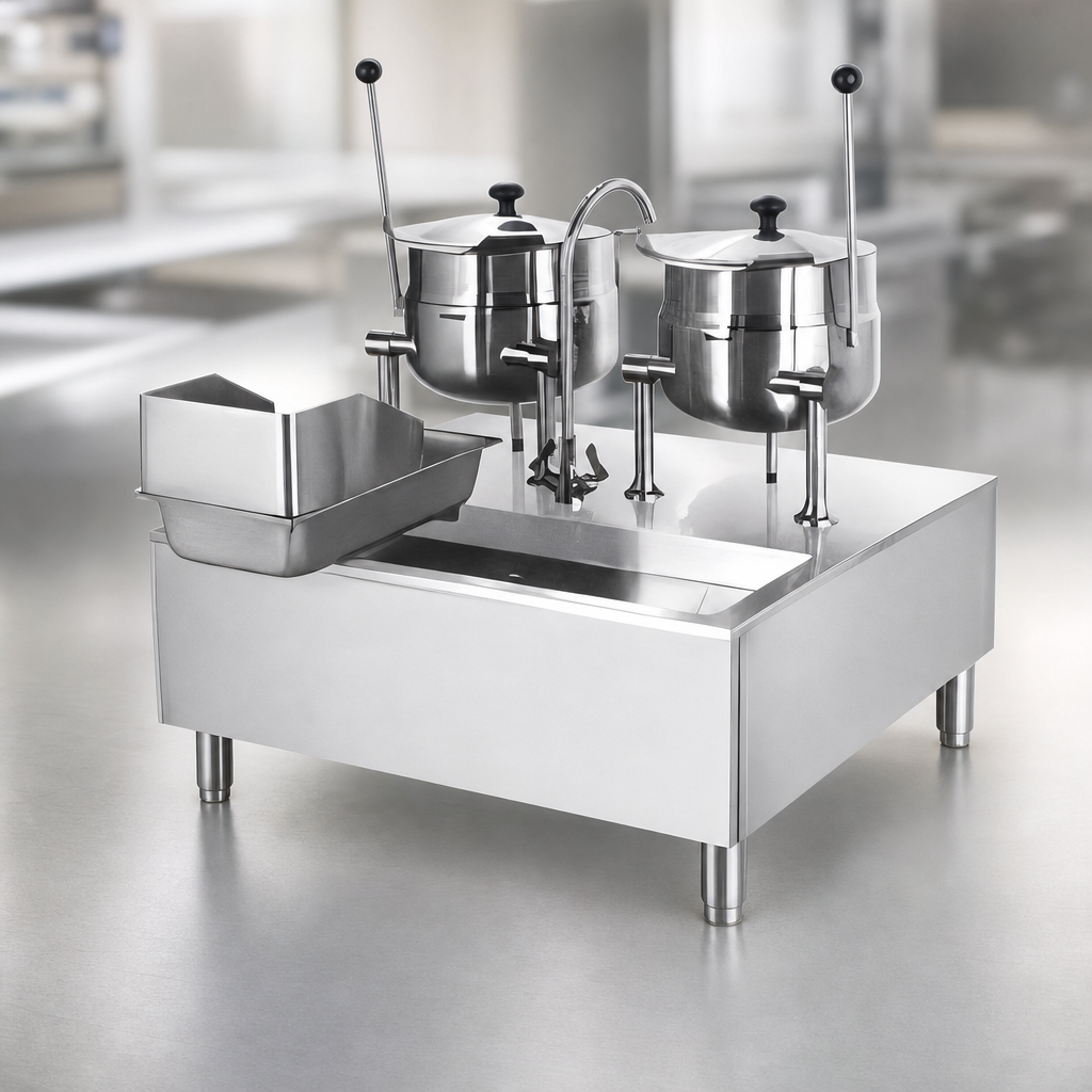 Factory-Assembled Kettle/Stand Combination