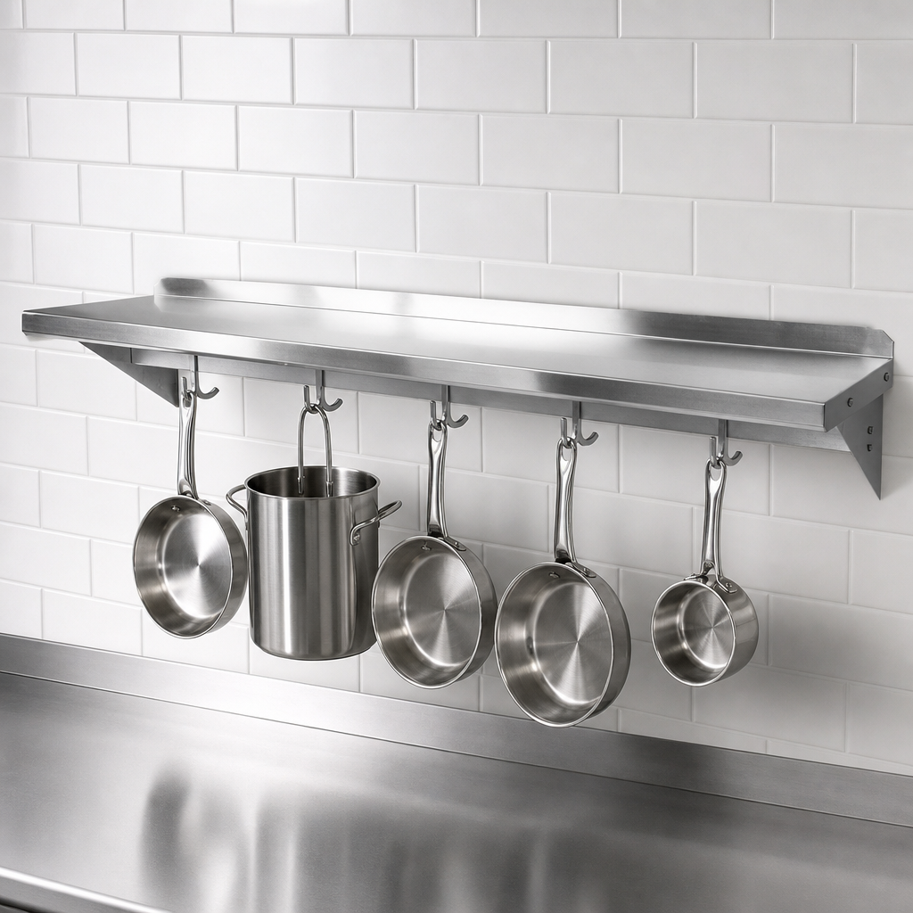 Integrated Pot Rack