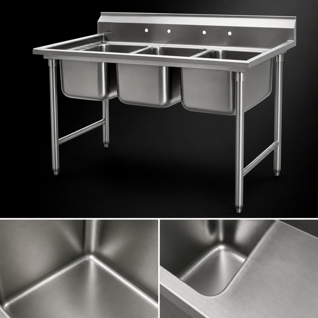 304 Stainless Steel Sink Bowls