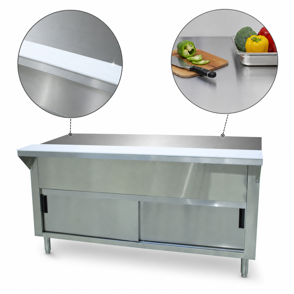20 Gauge 302 Stainless Steel Top