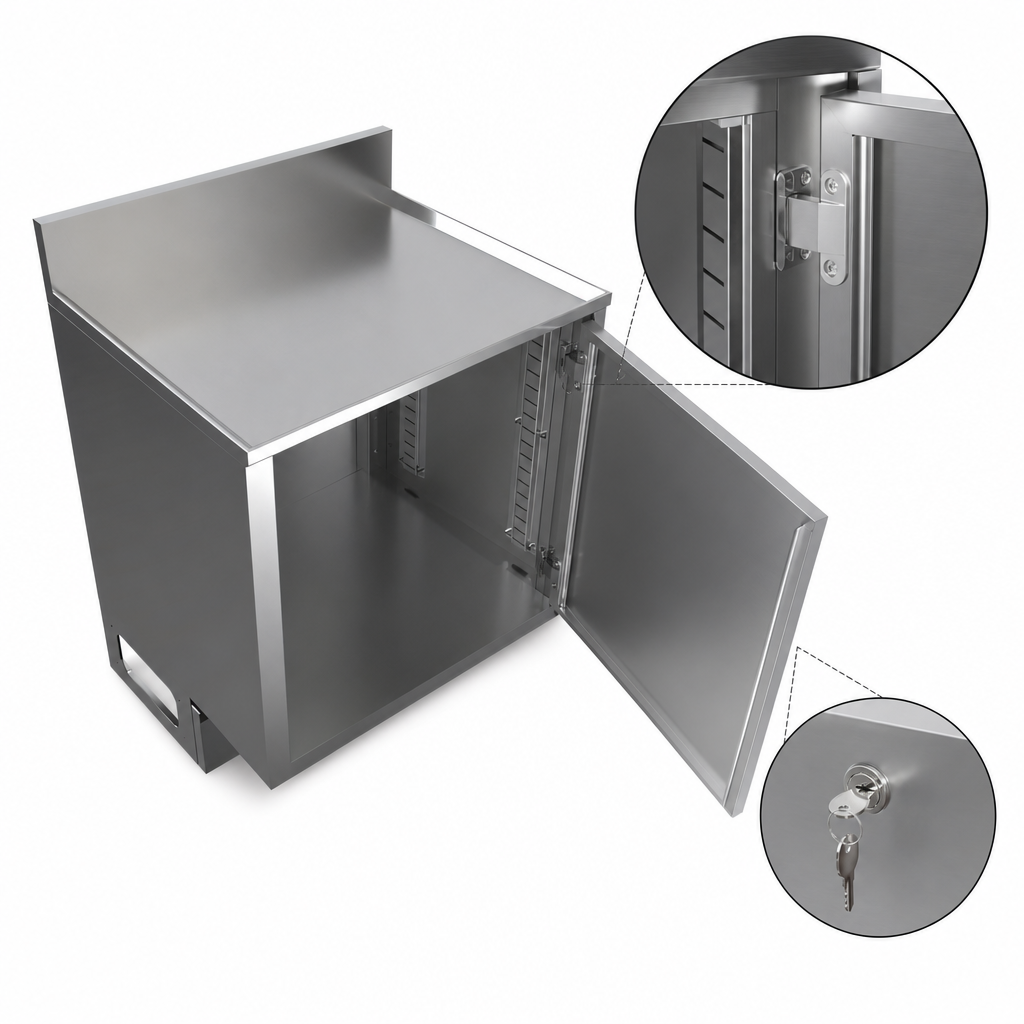 Locking Hinged Door