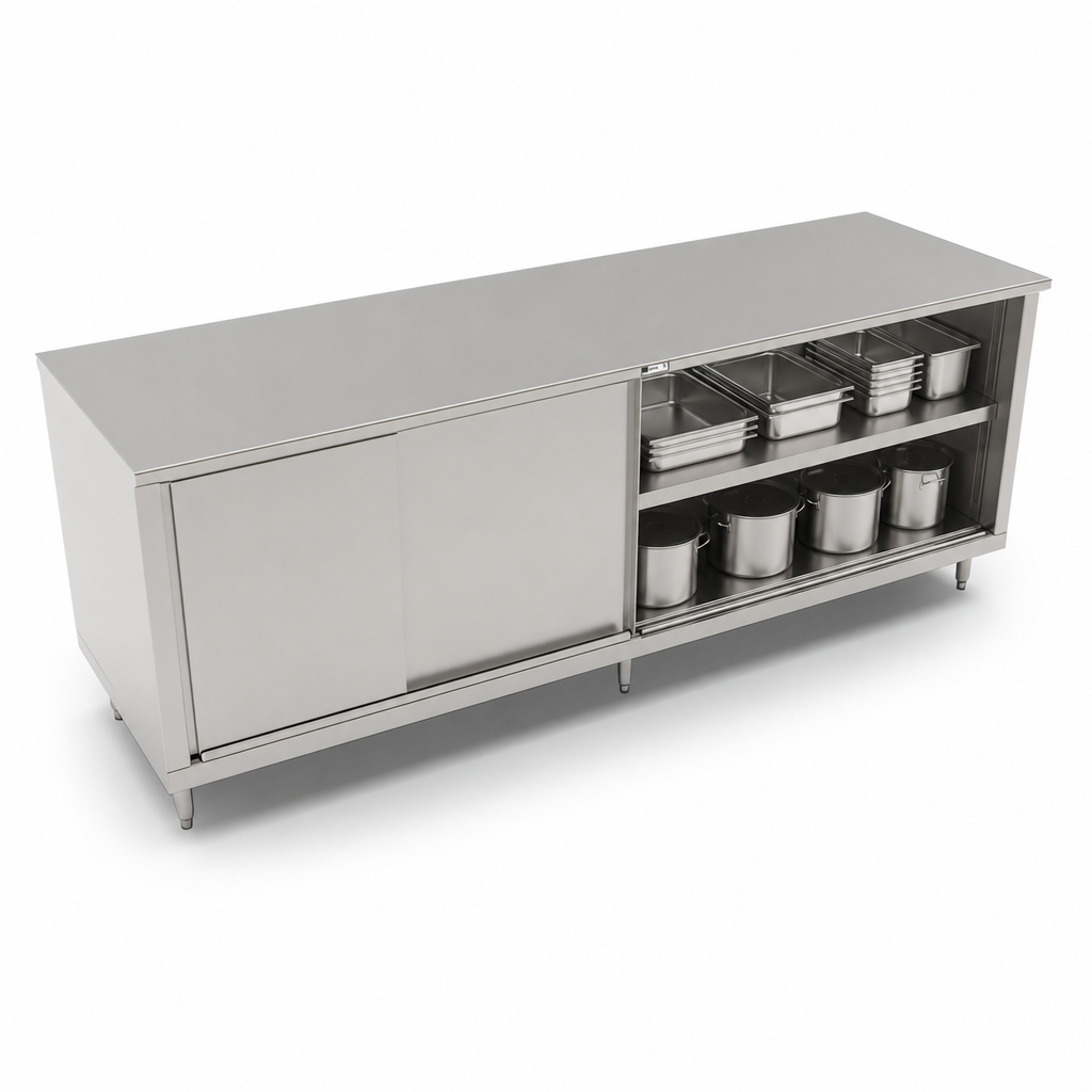 Sliding Door Cabinet Base
