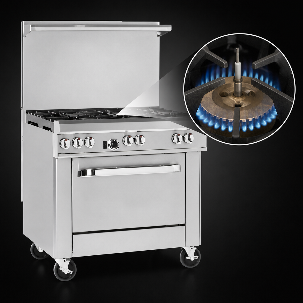 Standing Pilot Top Burners