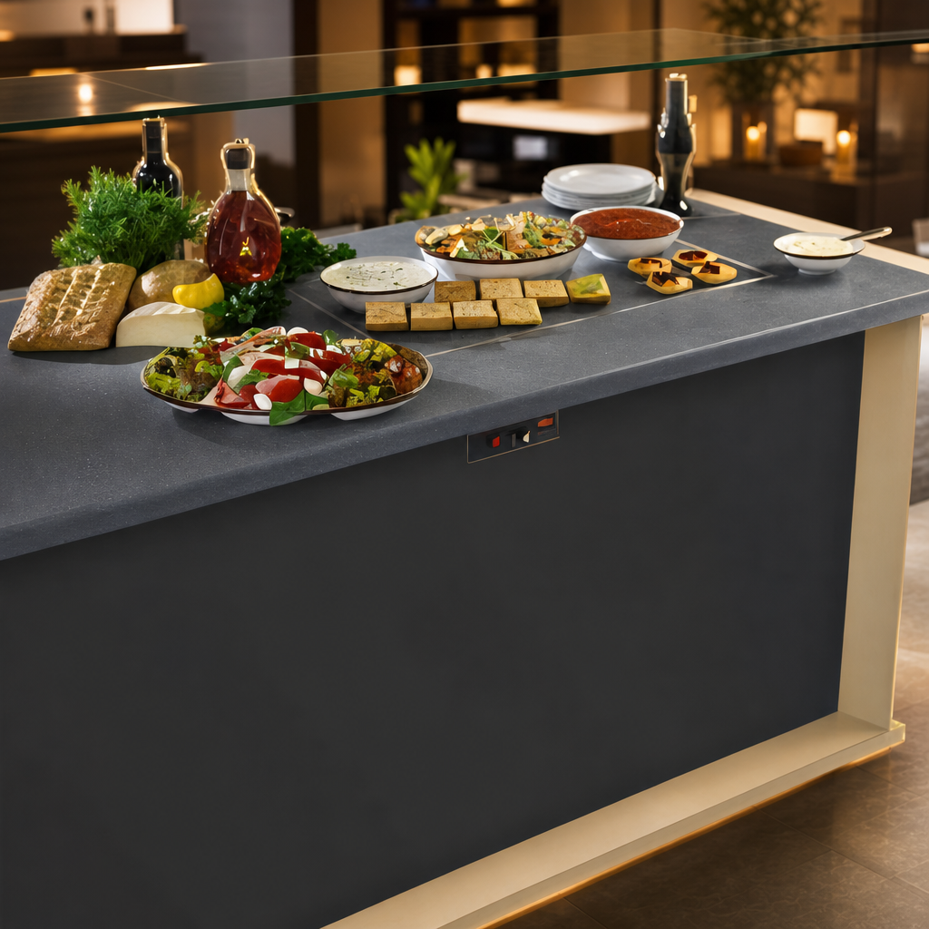 Food-Safe Simulated Stone Surface