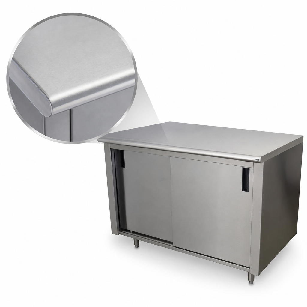 16-Gauge 304 Stainless Steel Top