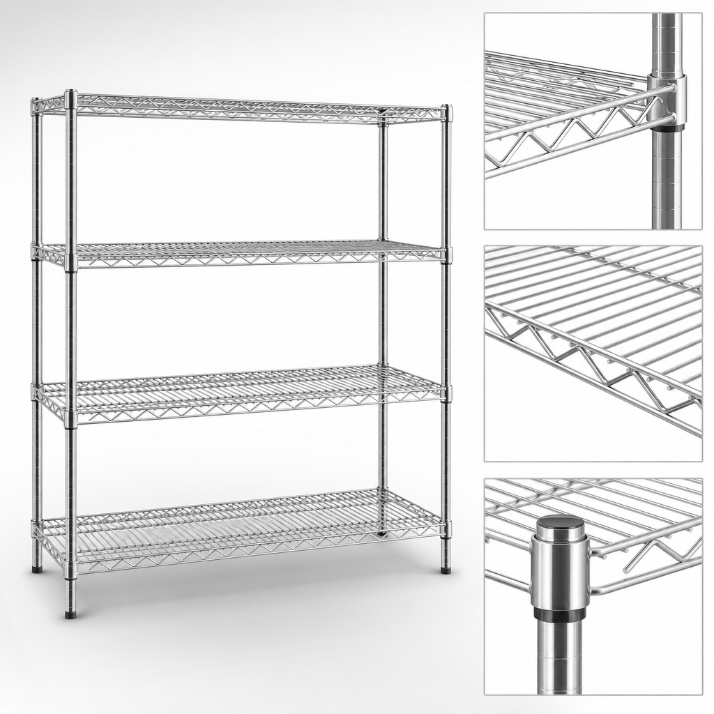 Patented QuadTruss Shelves