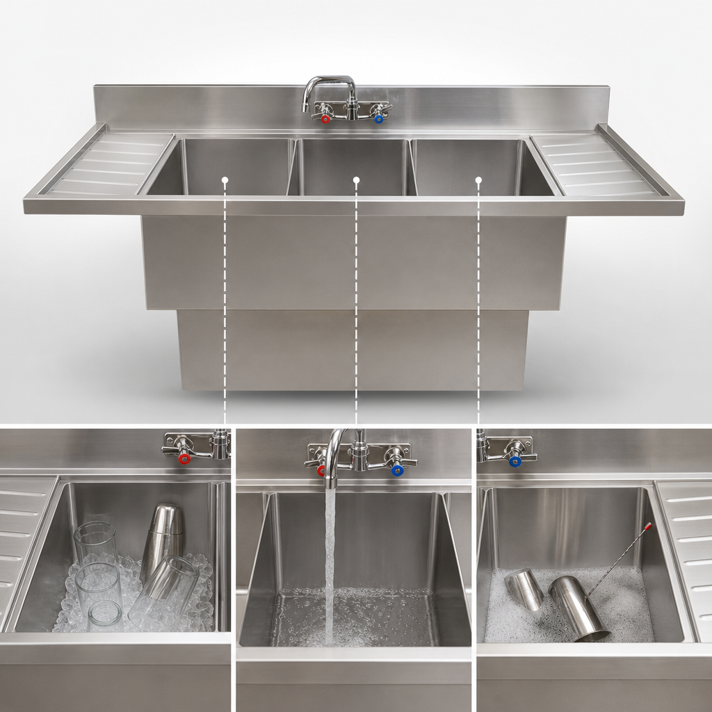 Three-Compartment Layout