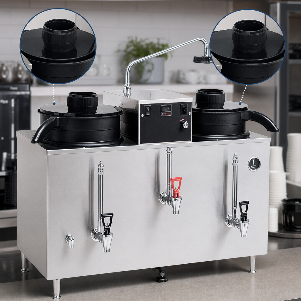 Twin 3-Gallon Reservoirs