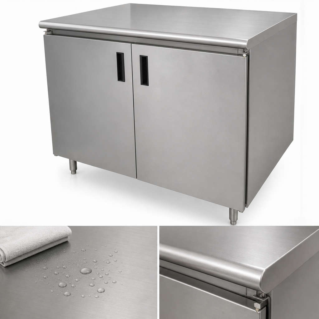 16-Gauge 304 Stainless Steel Top