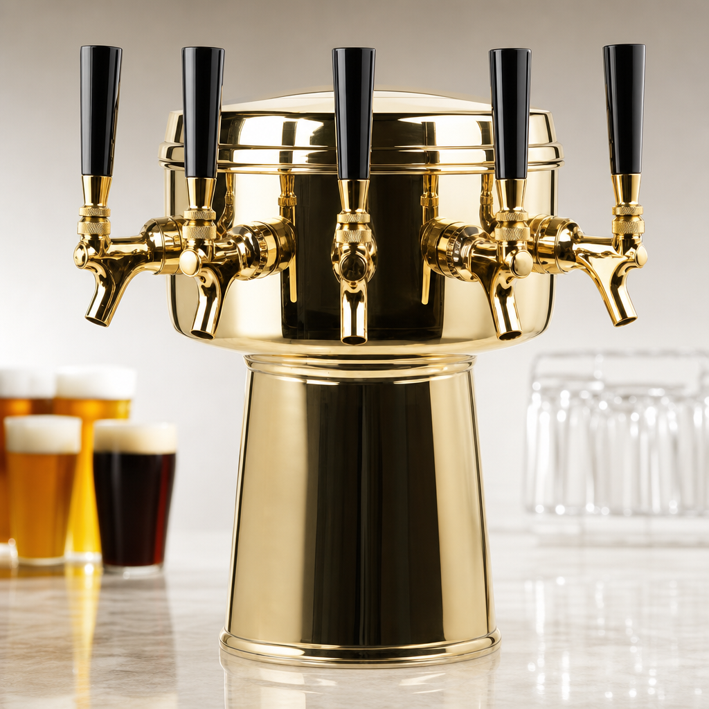 Five-Faucet Capacity