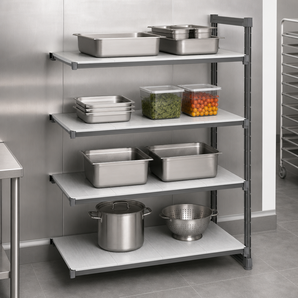 Solid Polypropylene Shelf Plates