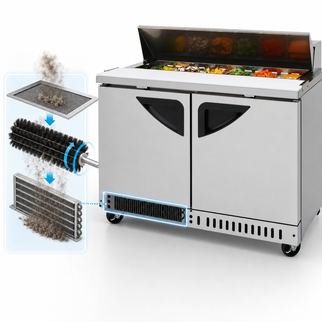 Self-Cleaning Condenser
