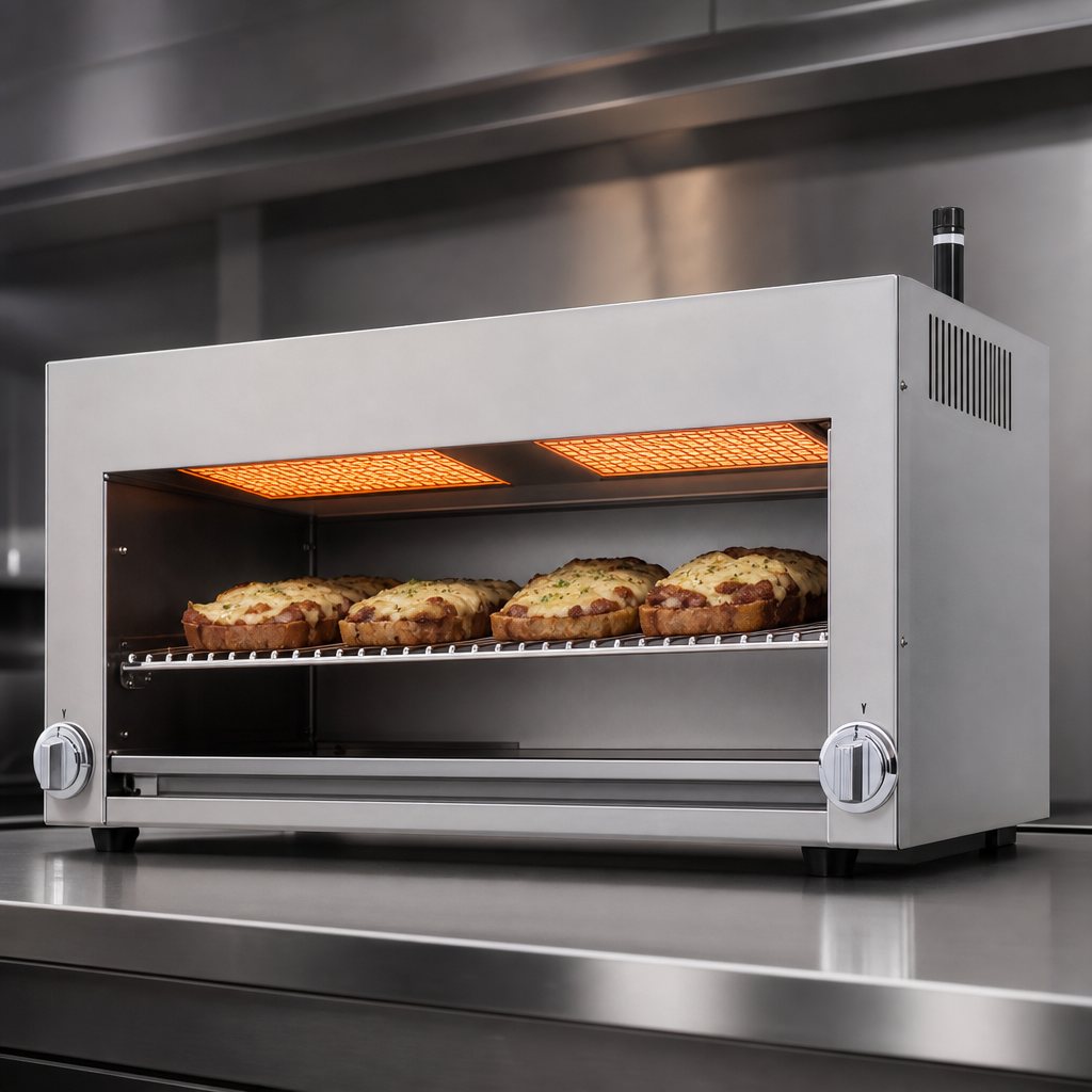 Two Ceramic Infrared Burners