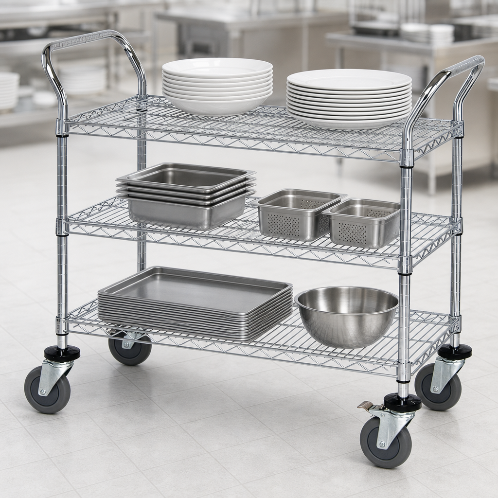 Three Wire Shelves
